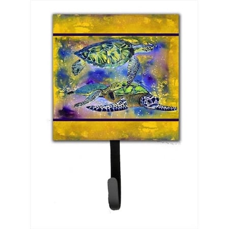 Carolines Treasures Carolines Treasures 8394SH4 Turtle Leash Holder Or Key Hook 8394SH4